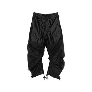 Taakk Black Trousers - Loose Fit Men